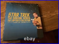 Star Trek Capitan Collection Plus Parallel Set Insert Autograph And Binder