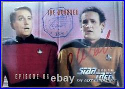 Star Trek Card (Season Four, Episode 86) FLOWN in Space aboard ISS