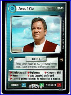 Star Trek Ccg The Motion Pictures Ultra Rare Card James T. Kirk