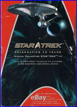 Star Trek Celebrating 40 Years SE Movie Collection NEU OVP Sealed Deutsche Ausg