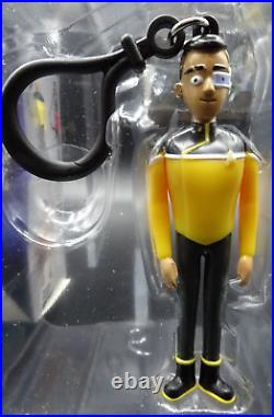 Star Trek Chibi In Motion Lower Decks Keychain Figures- Complete Set of 7