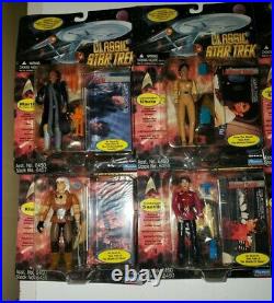 Star Trek Classic Movie Series Action Figure Playmates full set Vintage 90s Toy