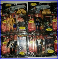 Star Trek Classic Movie Series Action Figure Playmates full set Vintage 90s Toy