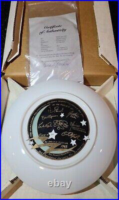 Star Trek Crew Plate 1993 Limited AP/350 Final Season Crew Gift Artist Proof