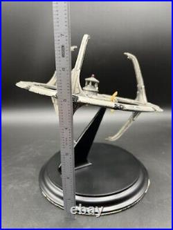 Star Trek Deep Space Nine Space Station Pewter Franklin Mint with Display Stand