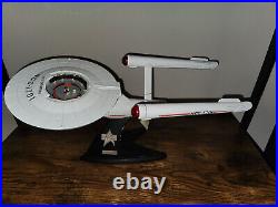 Star Trek Diecast Enterprise with Shuttle Franklin Mint