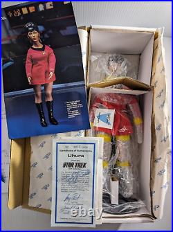 Star Trek Doll Collection 1988 Hamilton 14 Porcelain 6 Dolls SET With BOXES-READ
