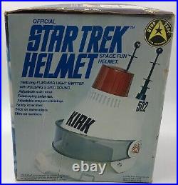 Star Trek Enco Space Fun Helmet Spock 1976 Used In Very Good Condition Box