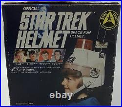 Star Trek Enco Space Fun Helmet Spock 1976 Used In Very Good Condition Box