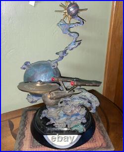 Star Trek Enterprise NCC-1701 Bronze Collectors Edition Sculpture Art #628/1701
