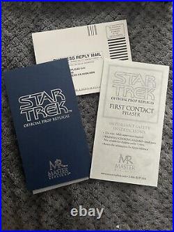 Star Trek First Contact Phaser MR Master Replica Rare