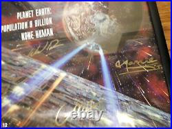 Star Trek First Contact Resistance is Futile 16x12 Movie Poster Cast Signed