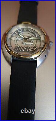 Star Trek Fossil Limited Edition 1995 U. S. S. Enterprise Watch New Condition