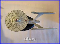 Star Trek Franklin (1997) U. S. S. Enterprise NCC-1701-A Pewter Model withStand