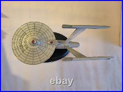 Star Trek Franklin (1997) U. S. S. Enterprise NCC-1701-A Pewter Model withStand