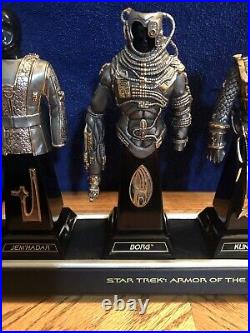 Star Trek Franklin Mint Armour Of The Galaxy Set