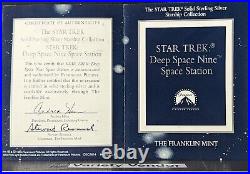 Star Trek Franklin Mint Sterling Solid Silver DS9 Deep Space Nine Space Station