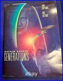 Star Trek Generations 1994 Movie Press Kit Patrick Stewart William Shatner Orig