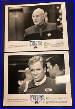 Star Trek Generations 1994 Movie Press Kit Patrick Stewart William Shatner Orig