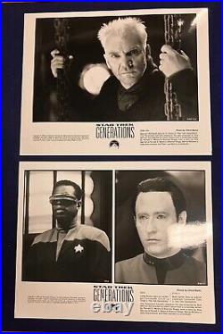 Star Trek Generations 1994 Movie Press Kit Patrick Stewart William Shatner Orig