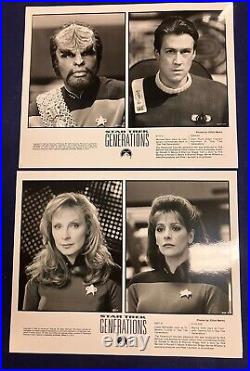 Star Trek Generations 1994 Movie Press Kit Patrick Stewart William Shatner Orig