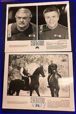 Star Trek Generations 1994 Movie Press Kit Patrick Stewart William Shatner Orig