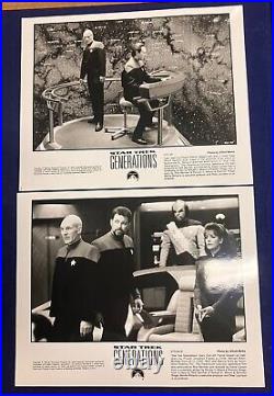 Star Trek Generations 1994 Movie Press Kit Patrick Stewart William Shatner Orig