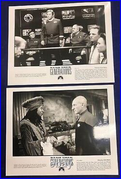 Star Trek Generations 1994 Movie Press Kit Patrick Stewart William Shatner Orig