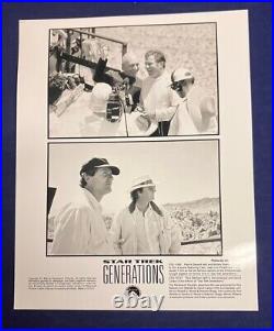 Star Trek Generations 1994 Movie Press Kit Patrick Stewart William Shatner Orig