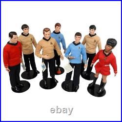 Star Trek Hamilton Collection 14 Porcelain Figures Set of 7 Original Boxes Vtg