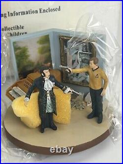 Star Trek Hawthorne Village Squire of Gothos & Gamesters of Triskelion COA A0977