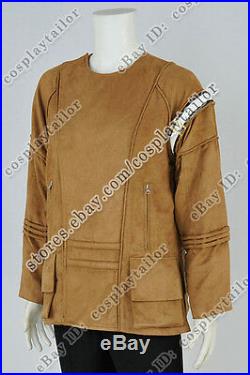 Star Trek I Cosplay The Motion Picture Captain Kirk Brown Suede Jacket Hot Sale