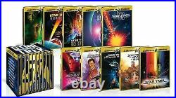 Star Trek I-X Movie 50th Anniversary BOX Blu-ray Steelbook theatrical Ver. New