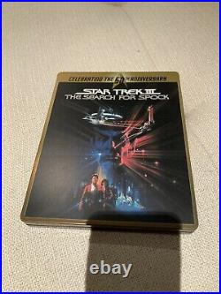 Star Trek I X The Movie Blu-ray 50th Anniversary BOX Steelbook Japanese