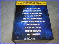 Star Trek I X The Movie Blu-ray 50th Anniversary BOX steel book specification
