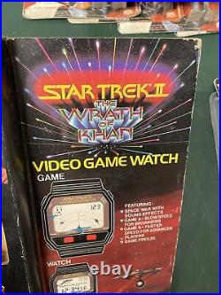 Star Trek II The Wrath Of Khan Video Game Watch, With Box. (1982)