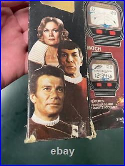 Star Trek II The Wrath Of Khan Video Game Watch, With Box. (1982)