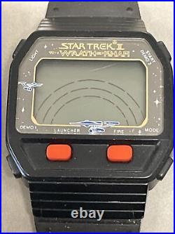 Star Trek II The Wrath Of Khan Video Game Watch, With Box. (1982)