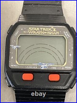 Star Trek II The Wrath Of Khan Video Game Watch, With Box. (1982)