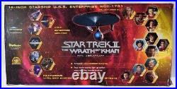 Star Trek II The Wrath of Khan 25th Anniversary U. S. S. Enterprise 16 Diamond