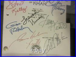 Star Trek II The Wrath of Khan Autographed Movie Script-No COA but Rare Piece