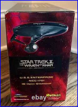 Star Trek II The Wrath of Khan ENTERPRISE NCC-1701 16in Starship Diamond Select