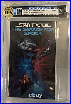 Star Trek III Search for Spock BetaMax NEW IGS 9.5 Mint 1st Print-Encapsulated