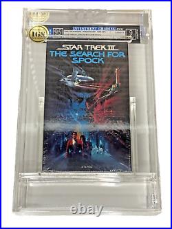 Star Trek III Search for Spock BetaMax NEW IGS 9.5 Mint 1st Print-Encapsulated