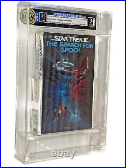 Star Trek III Search for Spock BetaMax NEW IGS 9.5 Mint 1st Print-Encapsulated