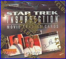 Star Trek INSURRECTION Movie Sealed CASE of 6 boxes