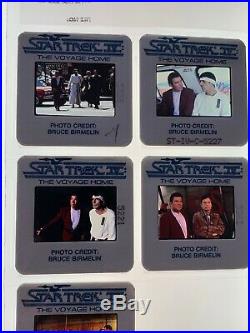 Star Trek IV The Voyage Home Movie 35mm Photo Slides Promo Vtg 1986 Lot of 9