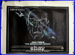 Star Trek Iiithe Search For Spock 1984 Orig 46x60 Movie Poster William Shatner