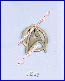 Star Trek Into Darkness Movie Admiral Marcus Cosplay Costume Uniform Grey Ver