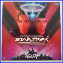 Star Trek Japanese Imported Laserdisc Box Set Complete Movie Collection 1-7 RARE